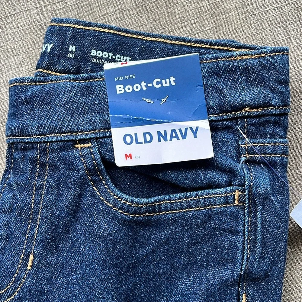 Boot Cut Jeans Girls Size 8 Old Navy NWT